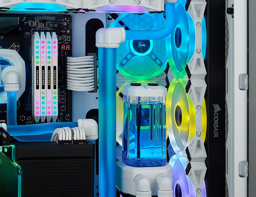 CORSAIR HYDRO X SERIES, XL8, PERFORMANCE COOLANT, 1L, TRANSLUCENT BLUE – TechCure India