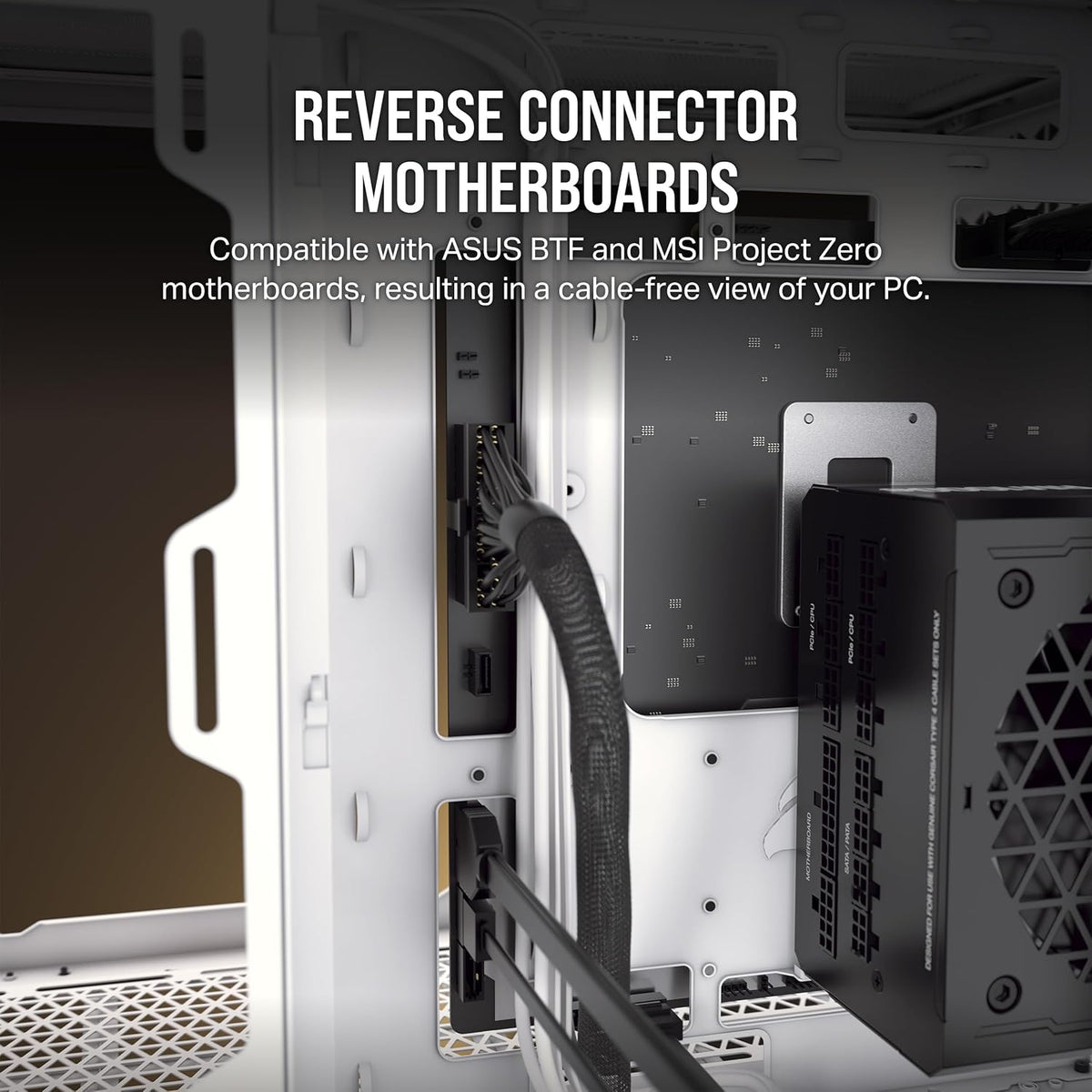 CORSAIR 2500X TEMPERED GLASS MID-TOWER, WHITE – TechCure India