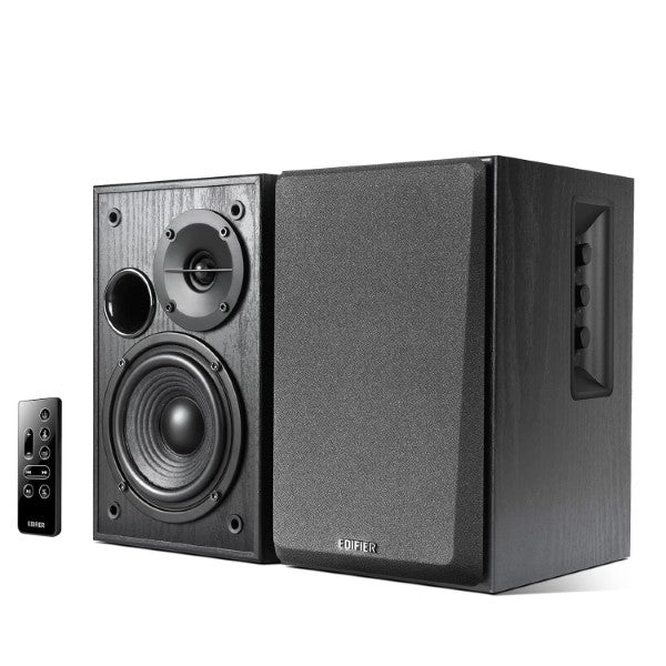 Edifier R1580MB Active 2.0 Bookshelf Speaker Set - Black – TechCure India