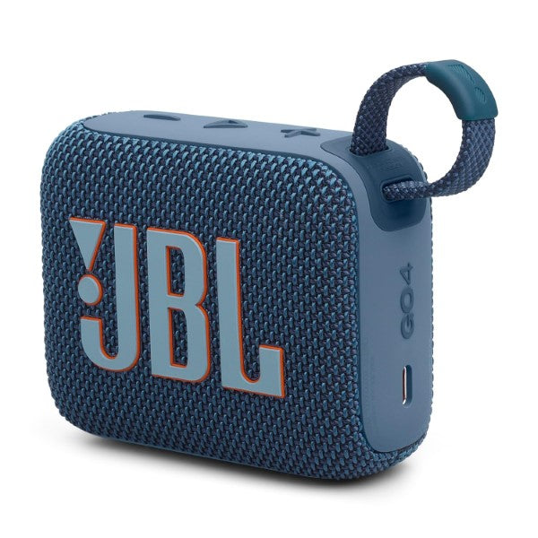 JBL Go 4 Wireless Ultra Portable Bluetooth Speaker Blue – TechCure India