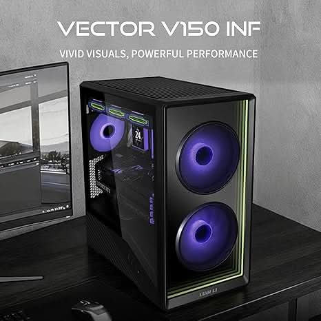 Lian Li Vector V150 INF Micro ATX PC Case Black – TechCure India