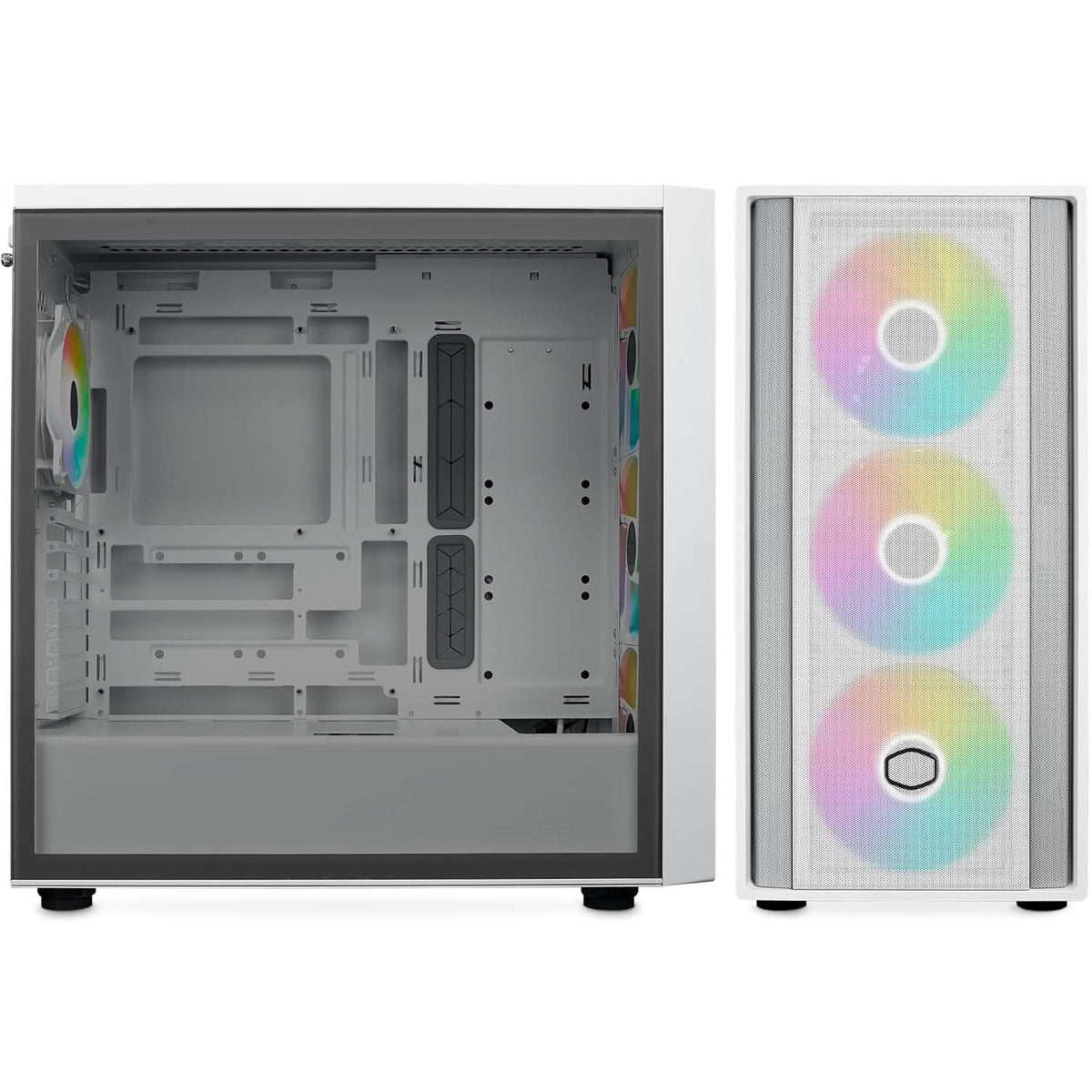 COOLER MASTER MASTERBOX MB600 MID-TOWER CABINET WHITE – TechCure India