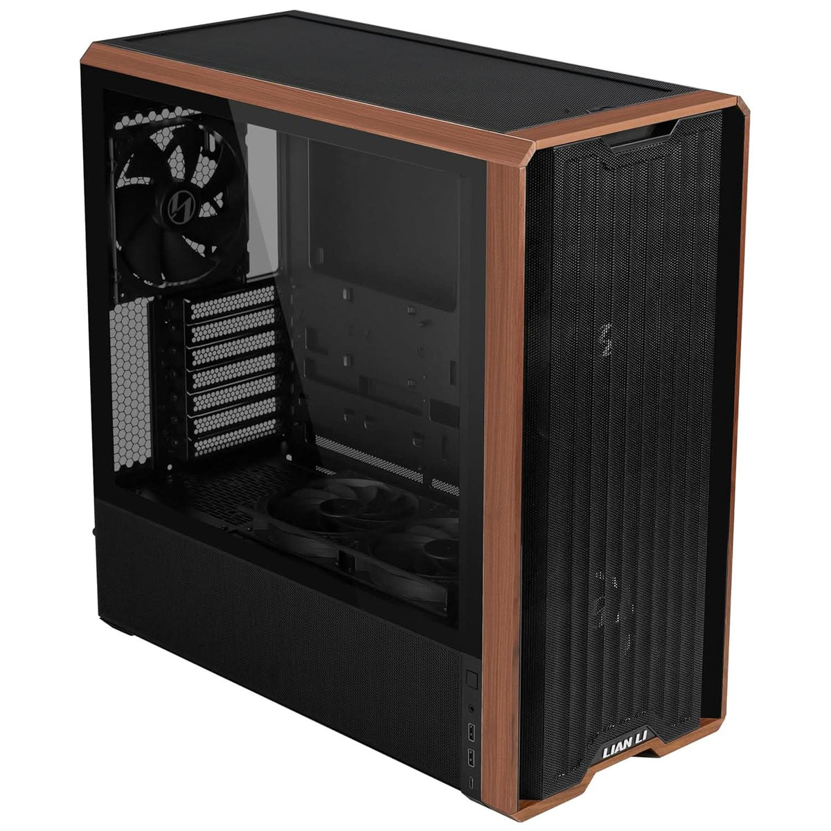 LIAN LI LANCOOL 217 MID-TOWER GAMING CABINET - BLACK ( G99.LAN217X.IN) – TechCure India