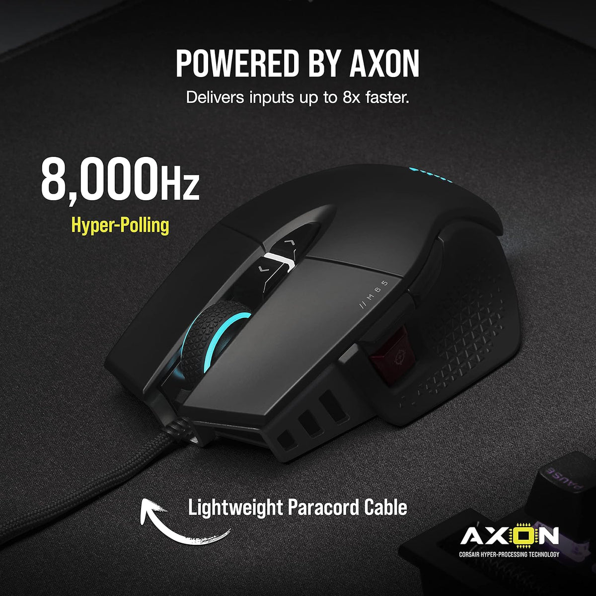 CORSAIR M65 RGB ULTRA TUNABLE FPS GAMING USB MOUSE – TechCure India