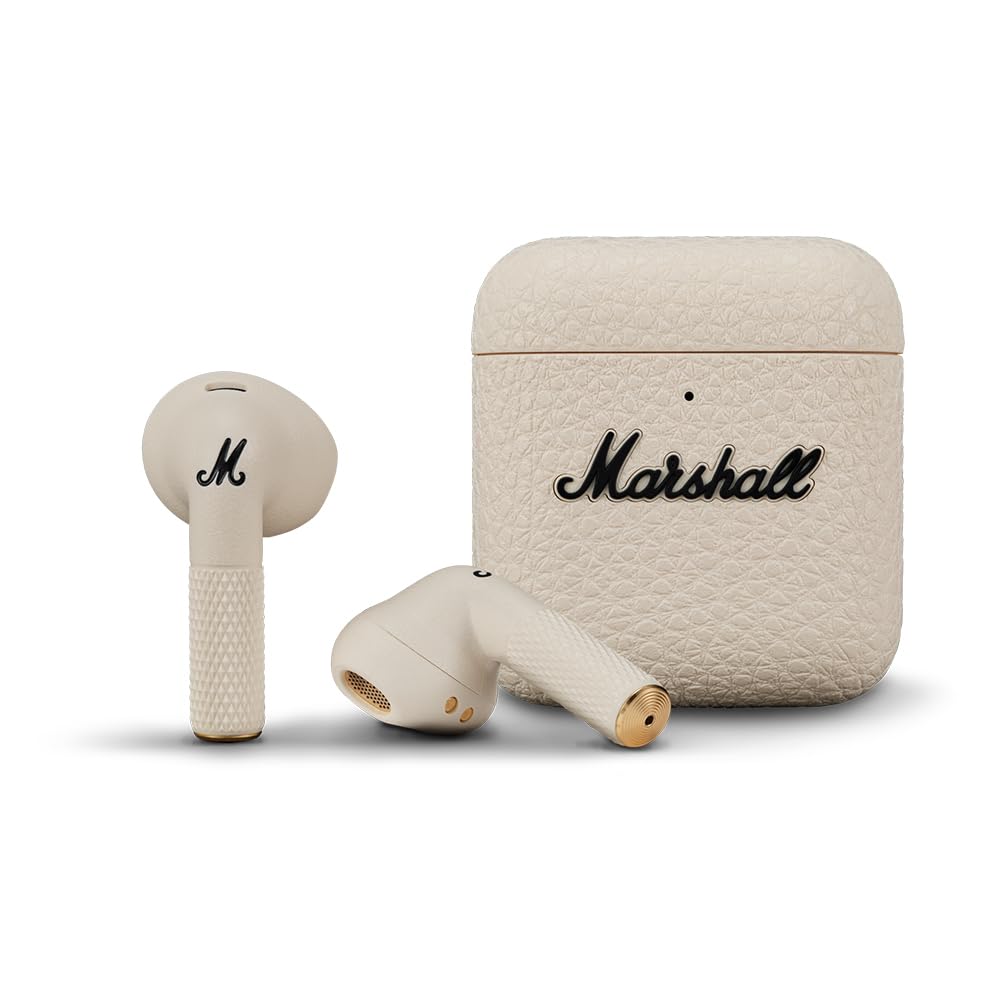 Marshall Minor Iv Wireless in Ear Earbuds ( Cream) – TechCure India