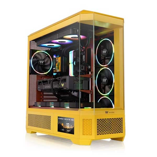 Thermaltake View 600 TG ARGB E-ATX Full Tower Case (Butter Caramel) – TechCure India