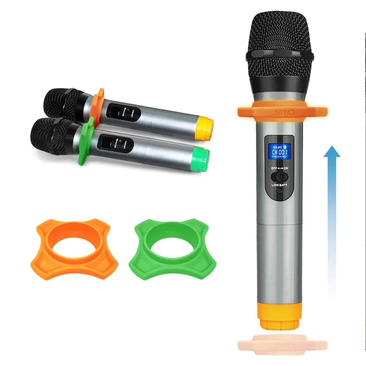 FIFINE K036 Wireless HandHeld Microphone ( Gray ) - 3