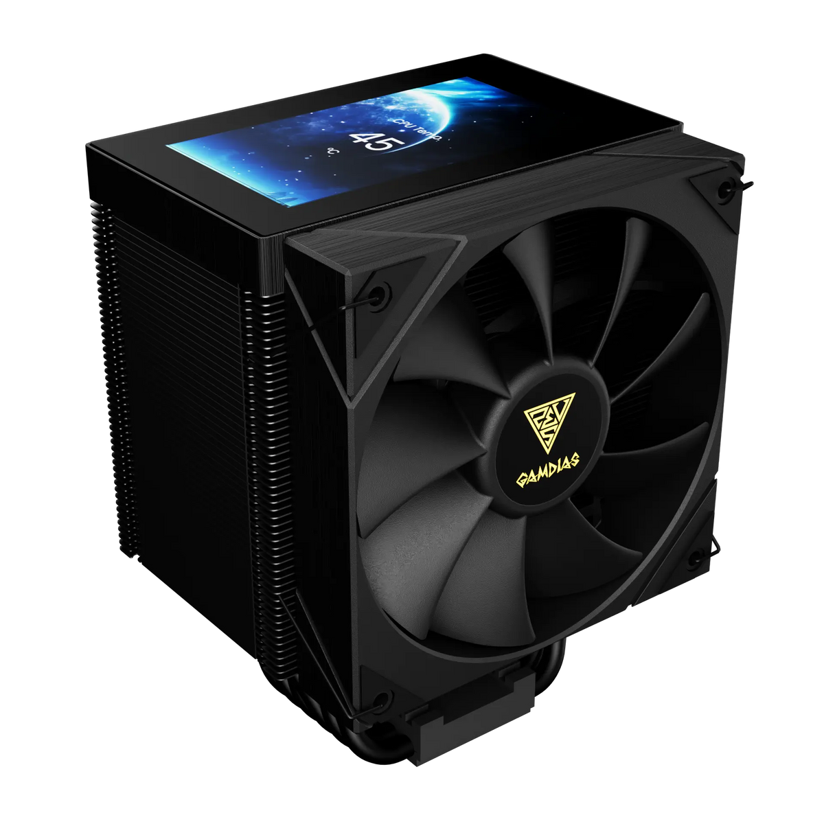 GAMDIAS BOREAS M2-61L LCD Display CPU Air Cooler – TechCure India
