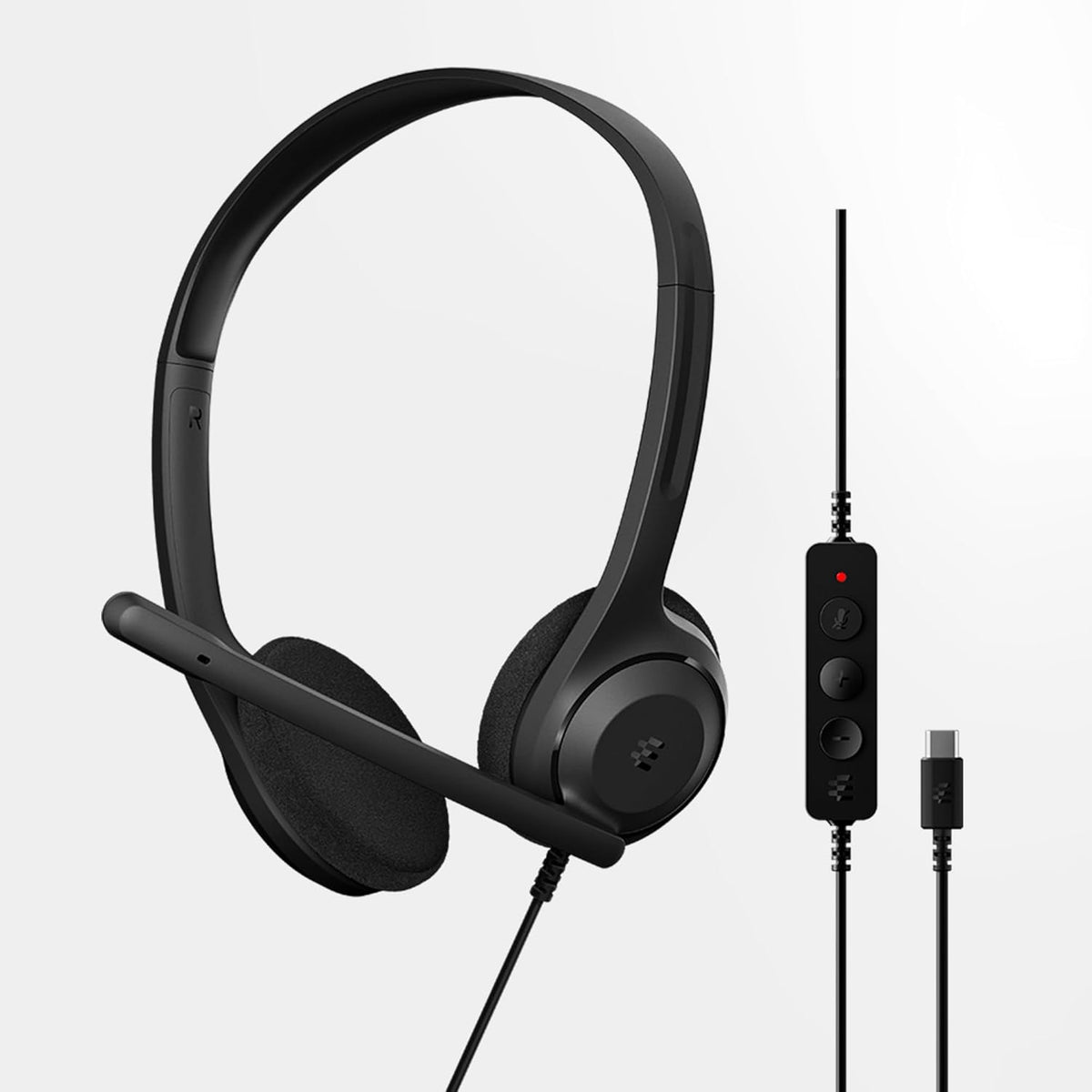 EPOS C1 High-Fidelity USB-C Wired On Ear Headset – TechCure India