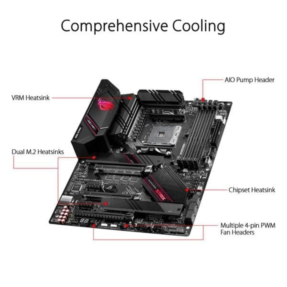 ASUS ROG Strix B550-E Gaming Wifi DDR4 AMD Motherboard - 2