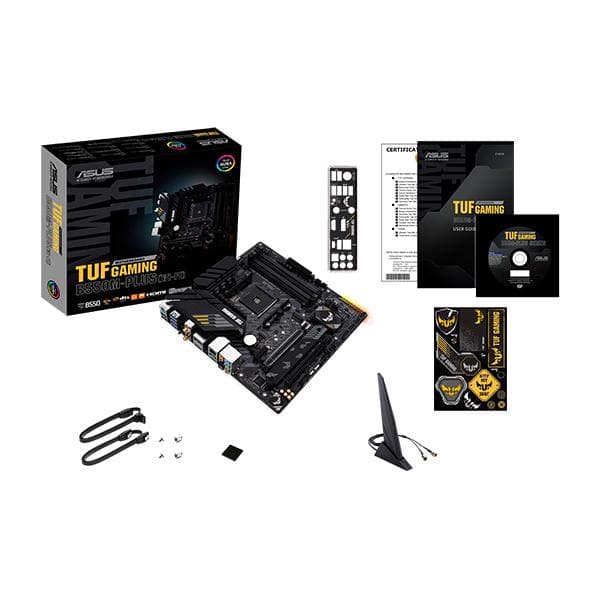 ASUS TUF Gaming B550M Plus Wifi DDR4 AMD Motherboard - 4