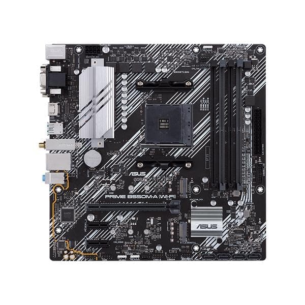 ASUS Prime B550M-A Wifi DDR4 AMD Motherboard - 2