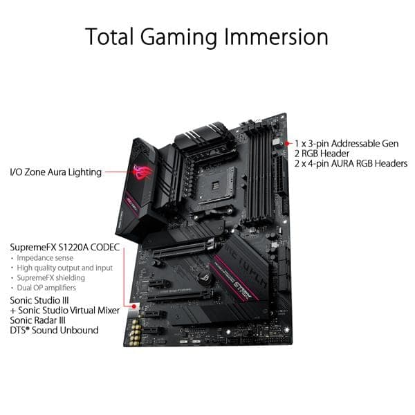 ASUS ROG Strix B550-F Gaming DDR4 AMD Motherboard - 4