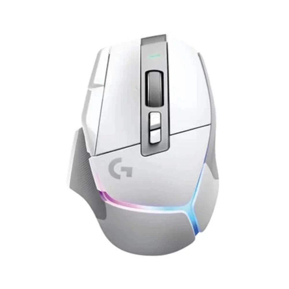 LOGITECH G502 X Plus Lightspeed Wireless Ergonomic Gaming Mouse ( 910-006173 ) ( 25600DPI / 13 Macro Buttons ) ( White ) – TechCure India