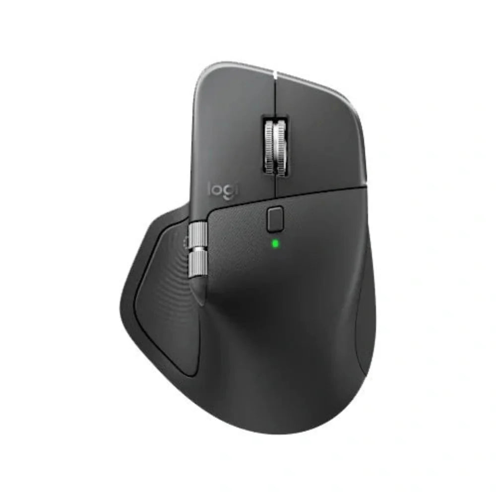 LOGITECH MX Master 4 Wireless Ergonomic Gaming Mouse ( 910-007565 ) ( 8000DPI / 8 Macro Button ) ( Graphite ) – TechCure India