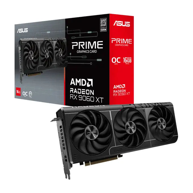 ASUS Prime Radeon™ RX 9060 XT 16GB GDDR6 OC Edition – TechCure India