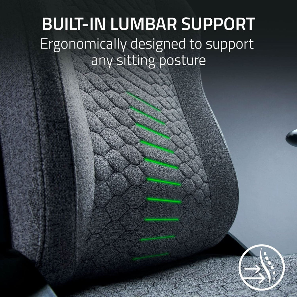 RAZER ISKUR V2 X - GAMING CHAIR - LIGHT GRAY FABRIC - RZ38-05310200-R3UA – TechCure India