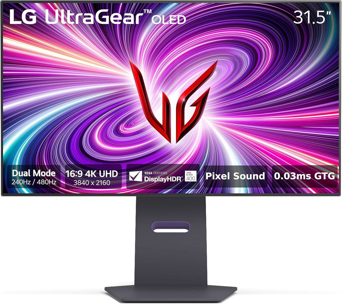 LG ULTRAGEAR OLED 32GS95UV-B - 32 INCH DUAL-MODE GAMING MONITOR – TechCure India