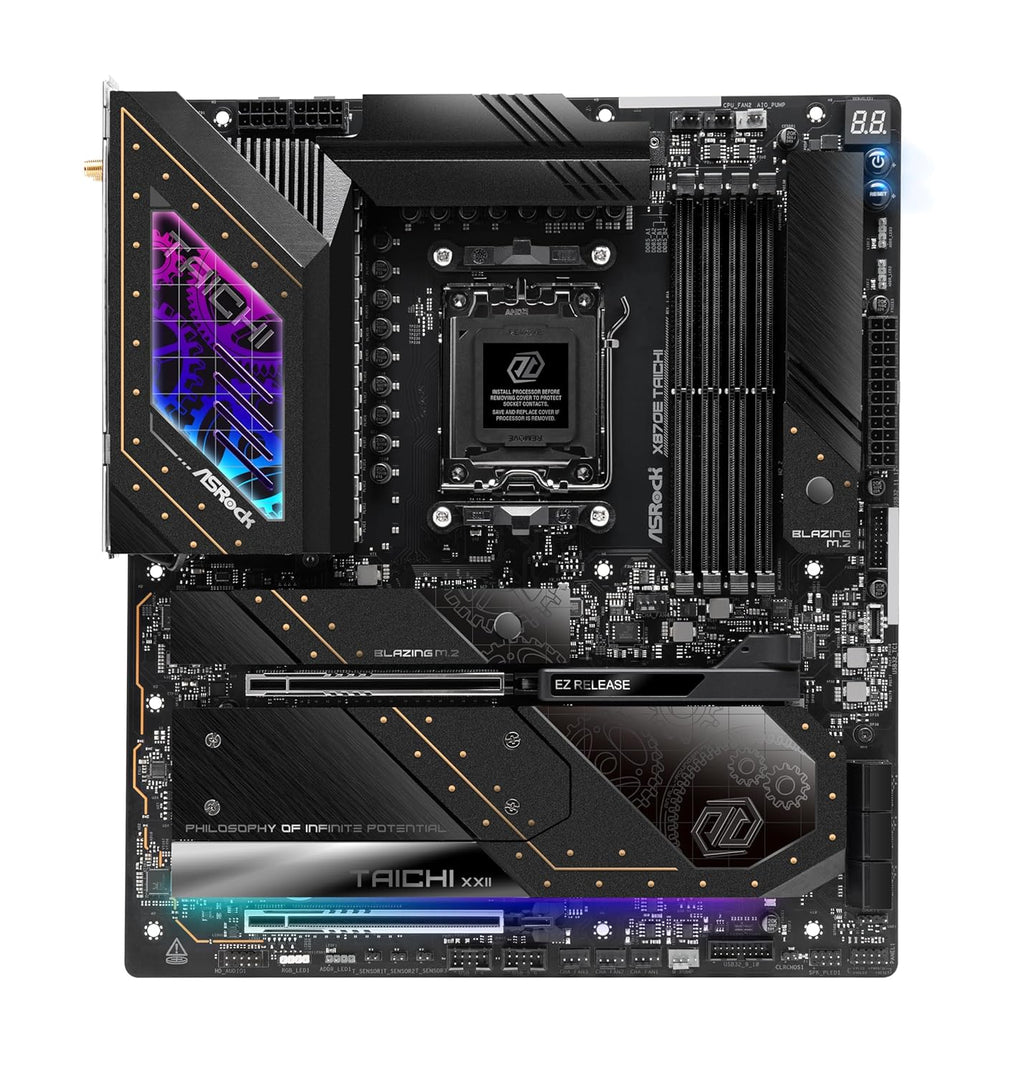 ASROCK X870E TAICHI MOTHERBOARD – TechCure India