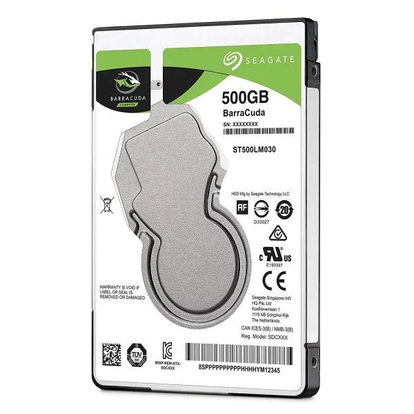 SEAGATE Barracuda 500GB Internal Laptop HDD - 3