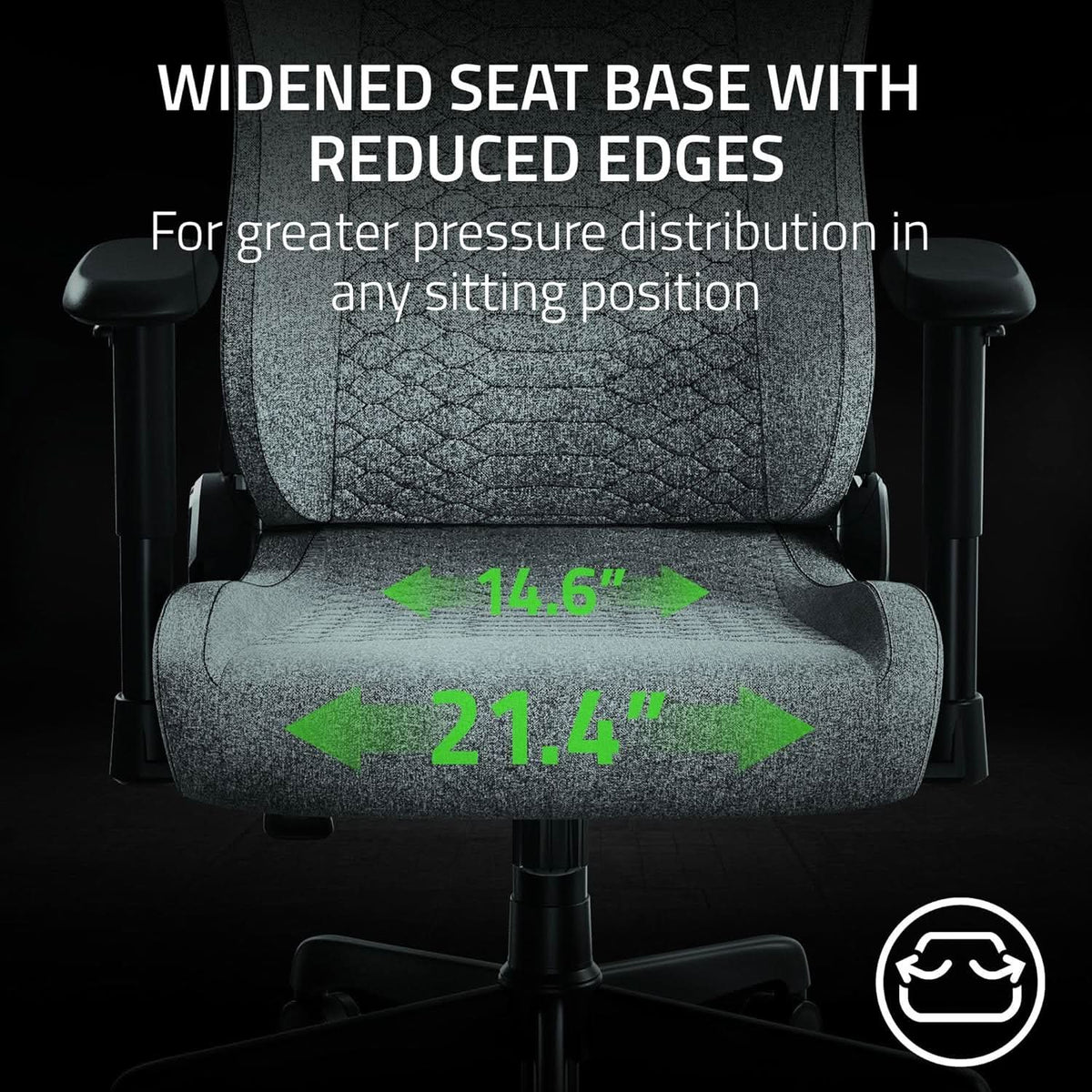 RAZER ISKUR V2 X - GAMING CHAIR - LIGHT GRAY FABRIC - RZ38-05310200-R3UA – TechCure India