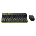 Logitech MK240 Nano Wireless Keyboard and Mouse Combo Black-Yellow – TechCure India