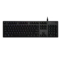 LOGITECH G512 RGB Full Size Mechanical Wired Gaming Keyboard ( GX Brown Tactile Switch ) ( Carbon ) – TechCure India