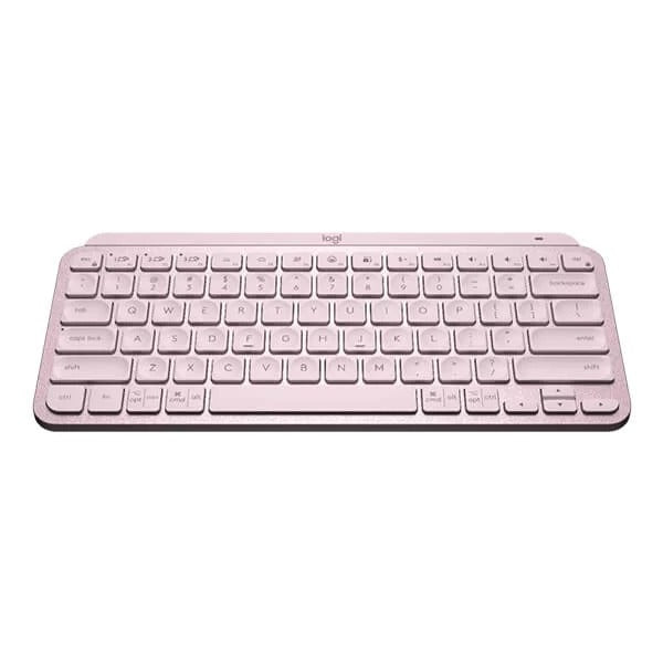 Logitech MX Keys Mini Wireless Keyboard - Rose – TechCure India