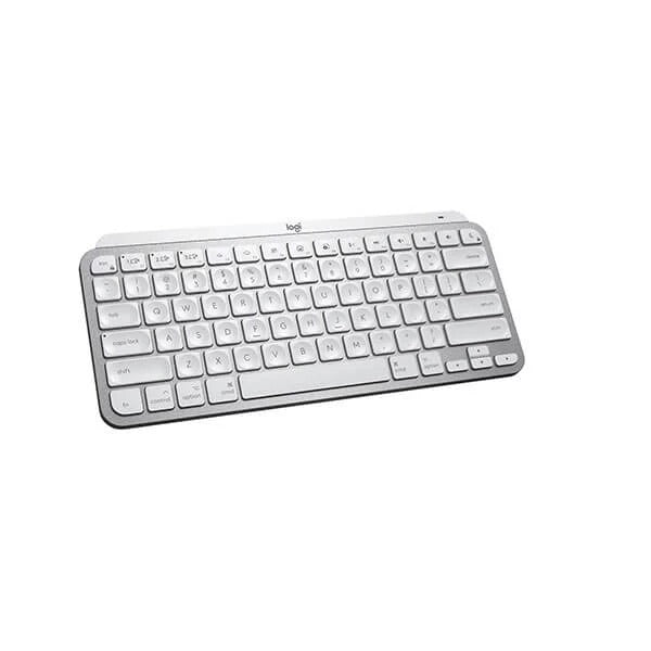 Logitech MX Keys Mini For Mac Wireless Keyboard (Pale Grey) – TechCure India