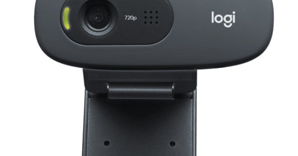 Logitech C270 HD Webcam - Dark Grey – TechCure India