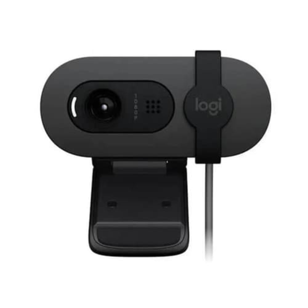 LOGITECH Brio 100 Full HD Webcam ( Graphite ) – TechCure India