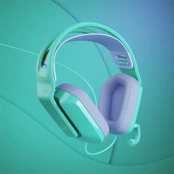 LOGITECH G335 Wired 3.5mm 7.1 Surround Gaming Headphone ( Mint ) ( PC / Xbox ) - 2