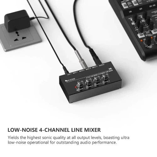 FIFINE N5 Audio Mixer - 5