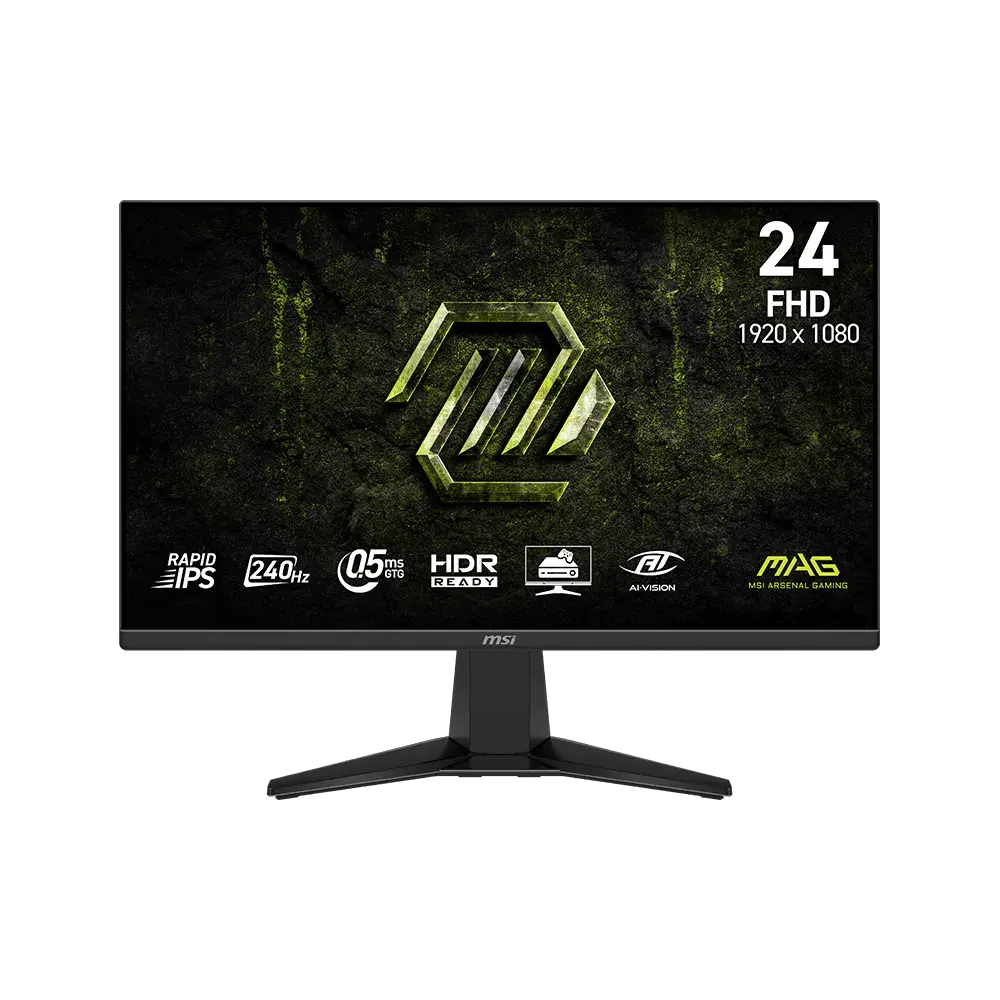 MSI MAG 245F X24 24 Inch FHD 240Hz IPS Panel 112% SRGB 0.5MS AMD FreeSync Gaming Monitor