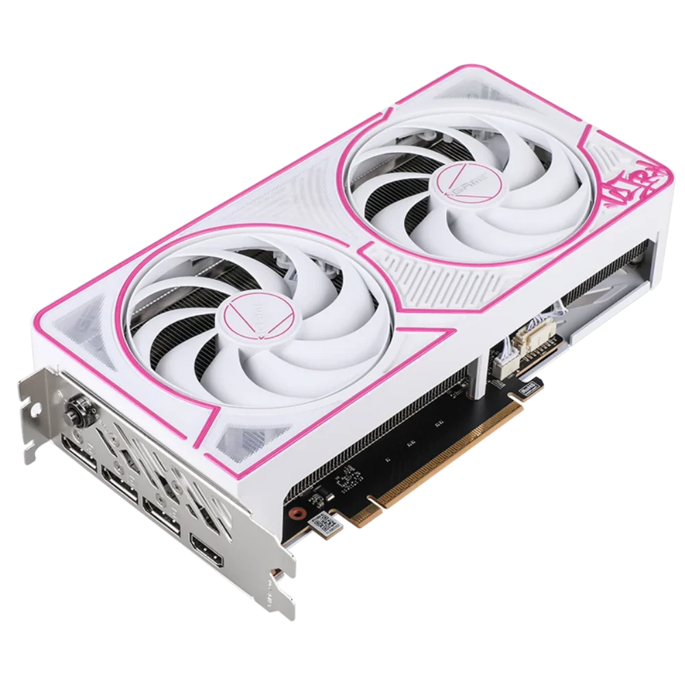 COLORFUL iGame GeForce RTX 5050 Ultra W Duo OC 8GB-V White NVIDIA Graphic Card - 3