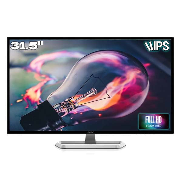 Acer EB321HQA 31.5 Inch (80.01 Cm) IPS Full HD (1920 x 1080) LCD Monitor with LED Backlight I 300 Nits Brightness I HDMI, VGA Ports I Eye Care Features, Blue Light Filter, Flickerless (Black) – TechCure India
