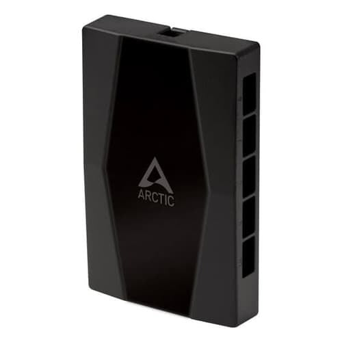 Arctic 10 Port PWM Cabinet Fan Hub with SATA Power (Black) – TechCure India