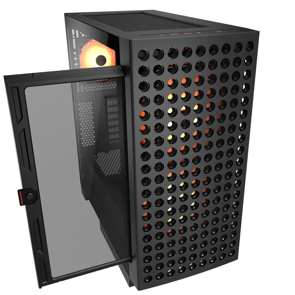 Cougar AIRFACE ECO Black Mid Tower Cabinet – TechCure India