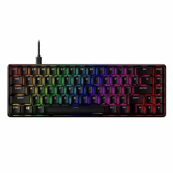 HYPERX Alloy Origins 65% RGB Mechanical Gaming Keyboard (Aqua Tactile Switch)