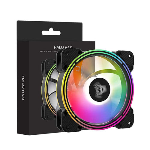 ALSEYE HALO 4.0 120MM RGB Computer Chassis Fan (Black) – TechCure India