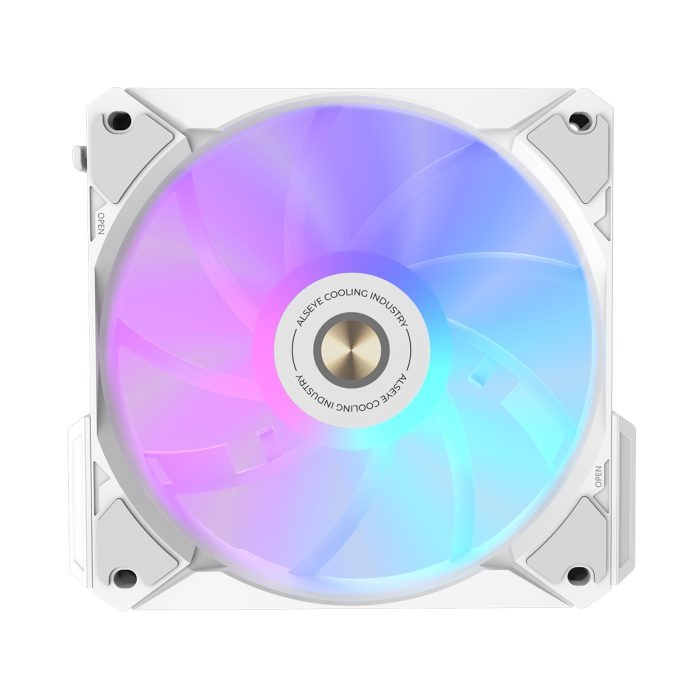 ALSEYE Infinity i12 120mm PC Case Fan (White) – TechCure India