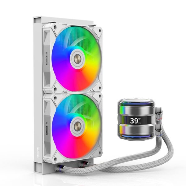 ALSEYE Infinity i240 CPU Liquid Cooler (White) – TechCure India