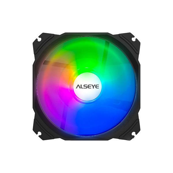 ALSEYE M120-PB-A RGB Fan (Black) – TechCure India