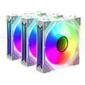 ALSEYE MIRROR III 120mm 3in1 Interlocking Case Fan Kit (White) – TechCure India
