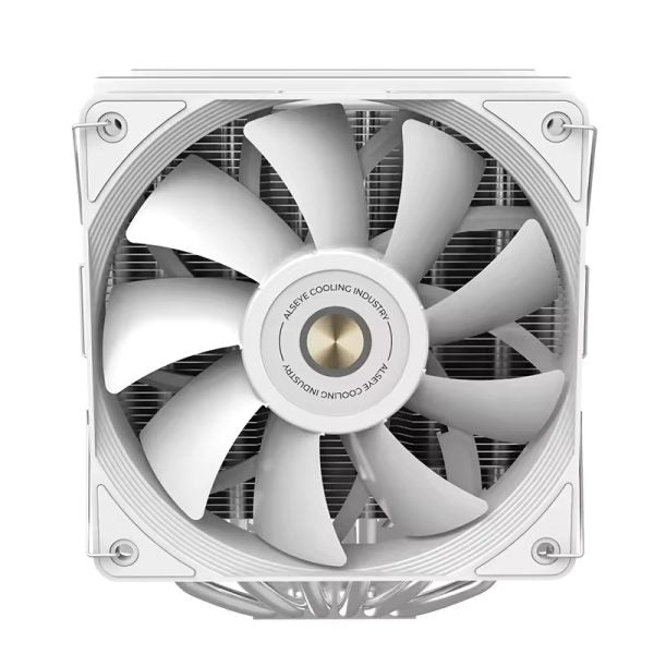 ALSEYE N600 6 Heat Pipes Dual-Tower CPU Air Cooler (White) – TechCure India
