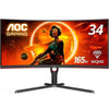 AOC CU34G3S Gaming Monitor | 34 Inch | 165HZ | 1 MS | 119% SRGB Rating
