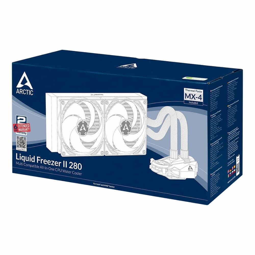 ARCTIC Liquid Freezer II 280 Multi Compatible 280mm CPU Liquid Cooler (Black) ( Liquid Freezer 2 ) - 6