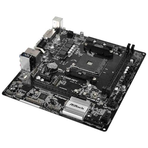 ASROCK A320M-HDV DDR4 AMD Motherboard - 4