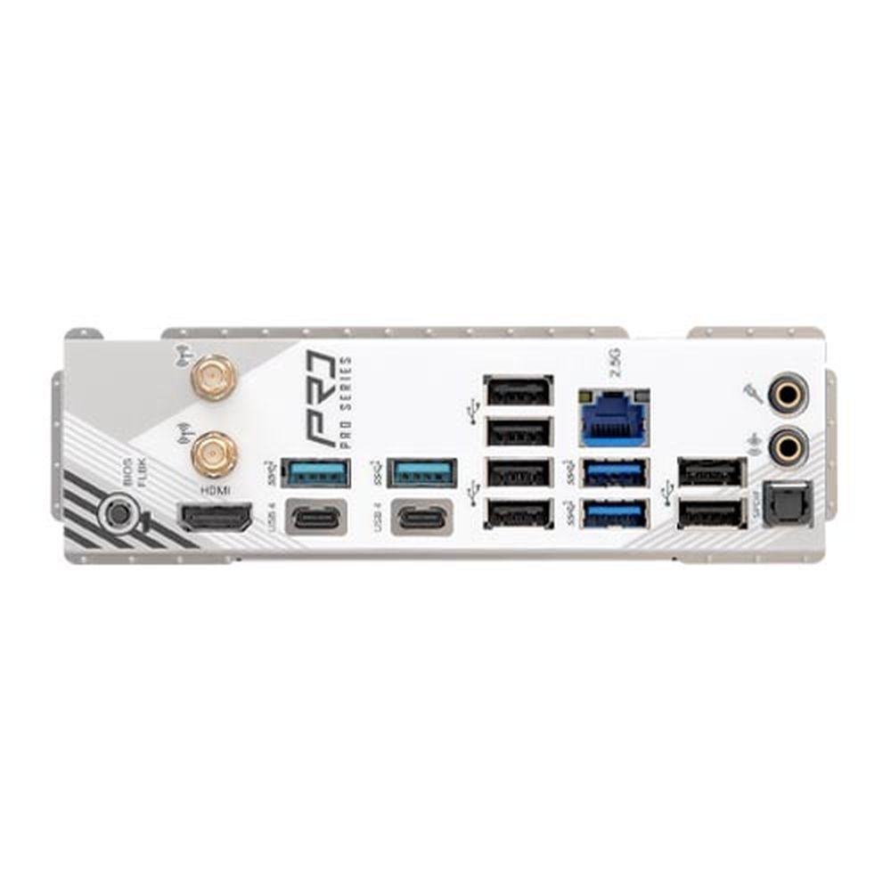 ASROCK X870 Pro RS WiFi DDR5 AMD Motherboard ( White ) - 2