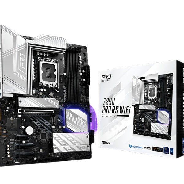 ASROCK Z890 Pro RS WIFI DDR5 LGA 1851 Intel Z890 SATA 6Gb/s ATX Motherboard – TechCure India